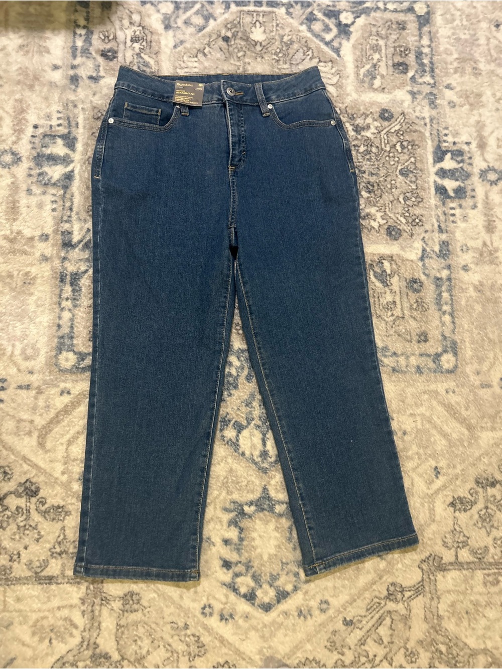 Style & Co. Women’s Straight Fit Cropped Length Jeans